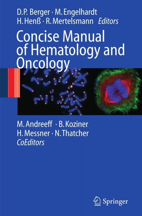 Cover image for book Concise Manual of Hematology and Oncology