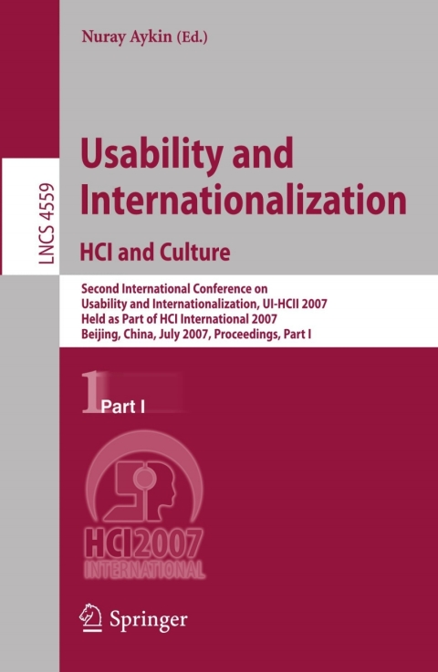 Cover image for book Usability and Internationalization. HCI and Culture