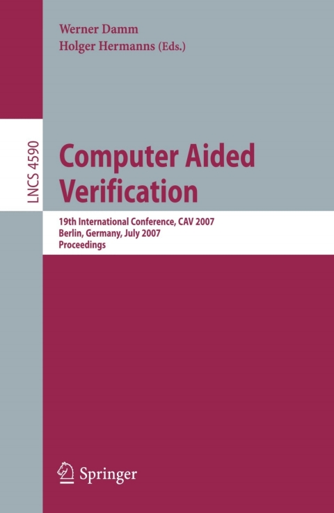 Cover image for book Computer Aided Verification