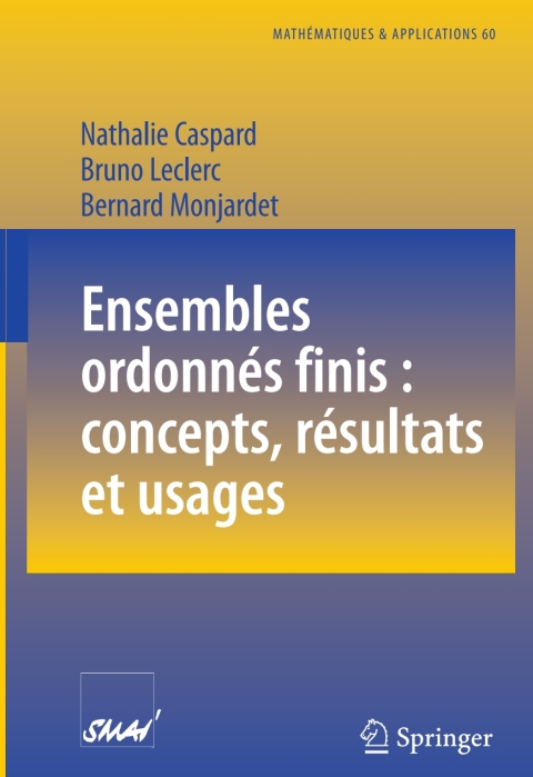 Cover image for book Ensembles ordonnés finis : concepts, résultats et usages