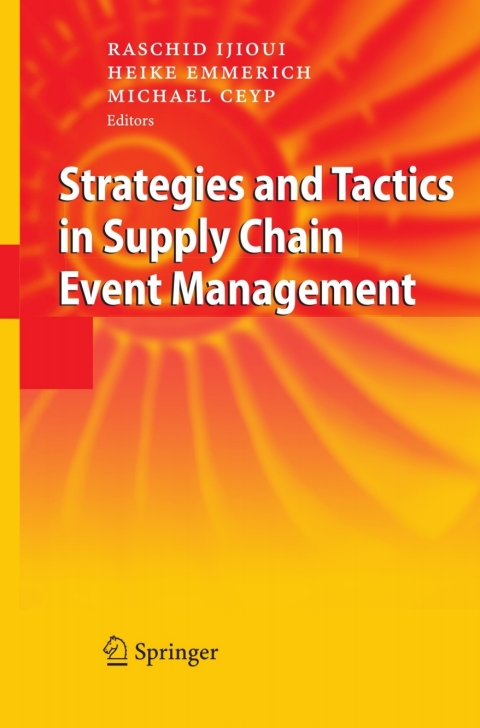 Cover image for book Strategies and Tactics in Supply Chain Event Management
