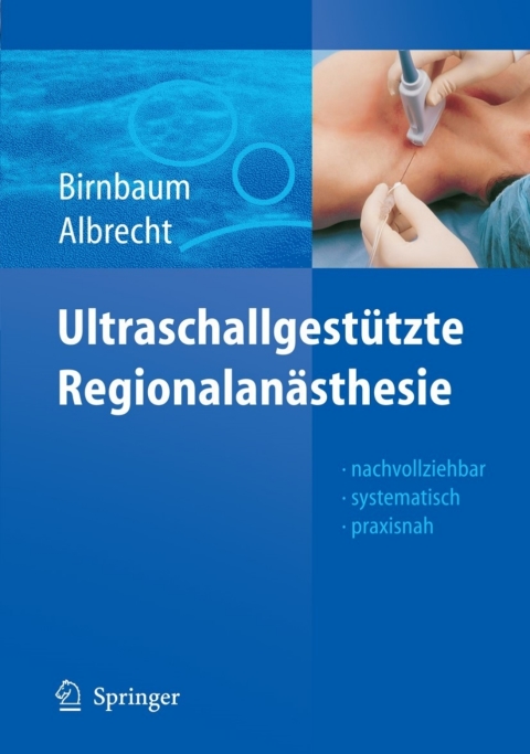 Cover image for book Ultraschallgestützte Regionalanästhesie