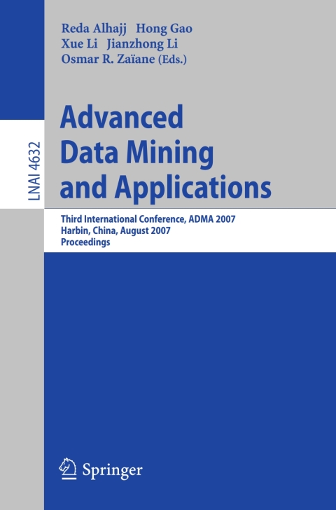 Cover image for book Advanced Data Mining and Applications