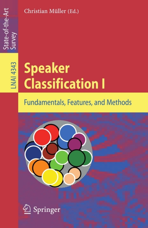 Cover image for book Speaker Classification I