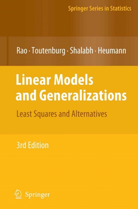Cover image for book Linear Models and Generalizations