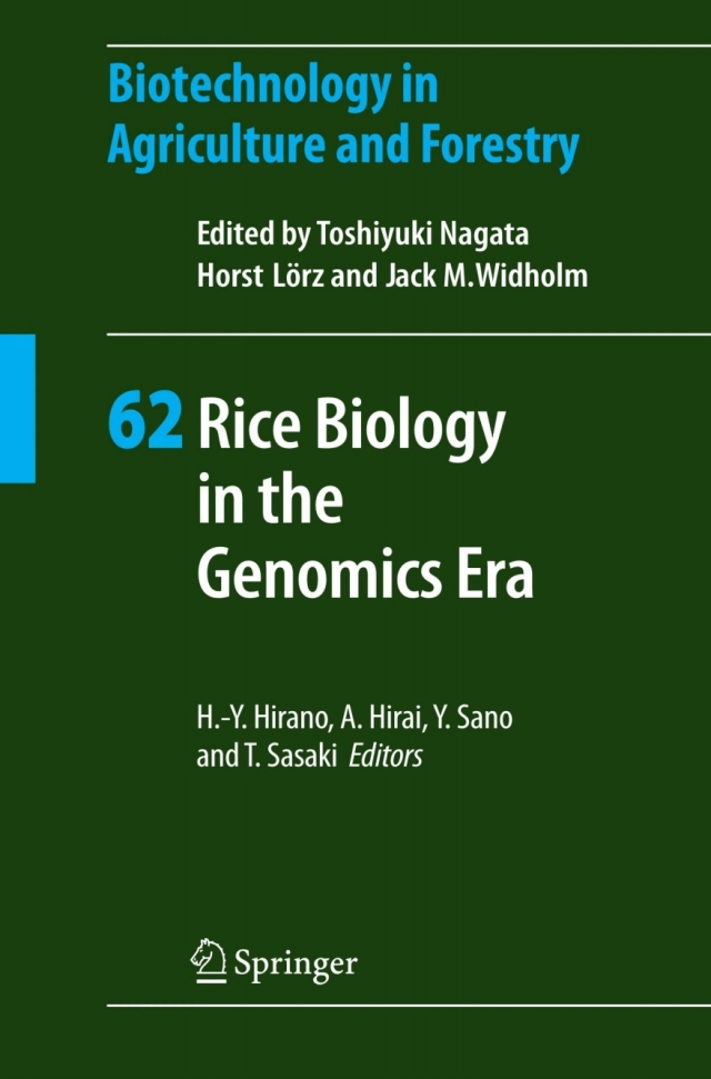 Rice Biology in the Genomics Era