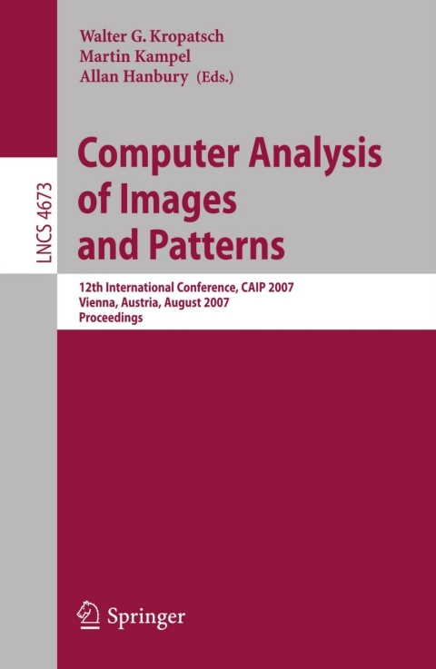 Cover image for book Computer Analysis of Images and Patterns