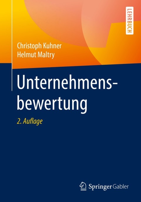 Cover image for book Unternehmensbewertung