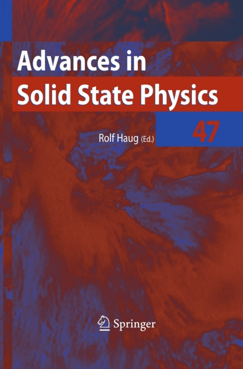 Cover image for book Advances in Solid State Physics 47