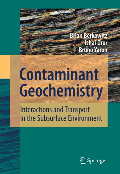 Cover image for book Contaminant Geochemistry