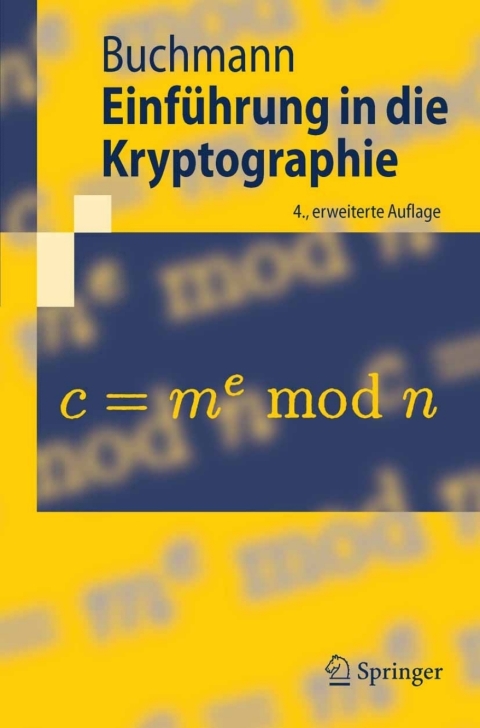 Cover image for book Einführung in die Kryptographie