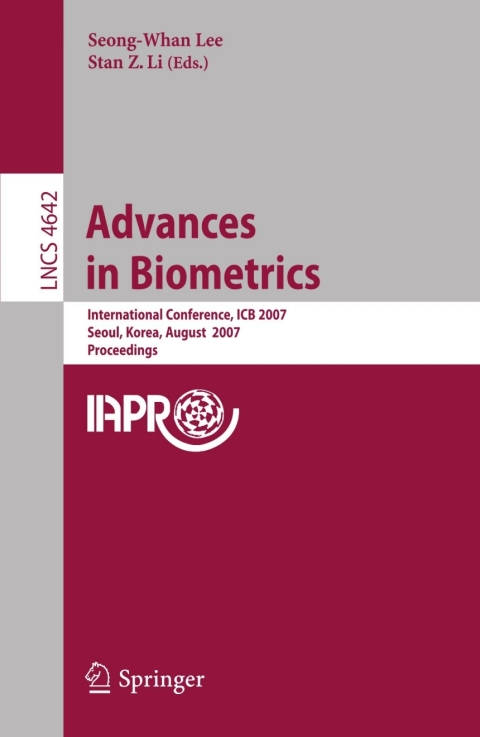 Cover image for book Advances in Biometrics