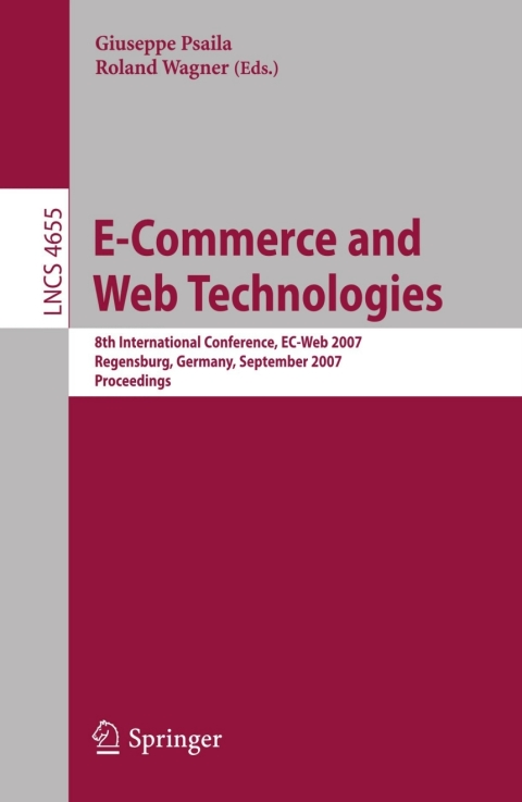 Cover image for book E-Commerce and Web Technologies