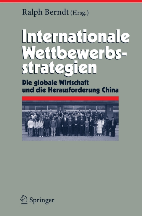 Cover image for book Internationale Wettbewerbsstrategien