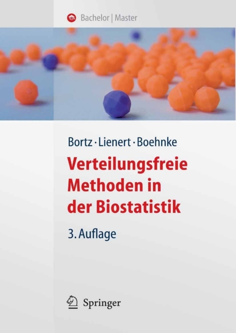 Cover image for book Verteilungsfreie Methoden in der Biostatistik