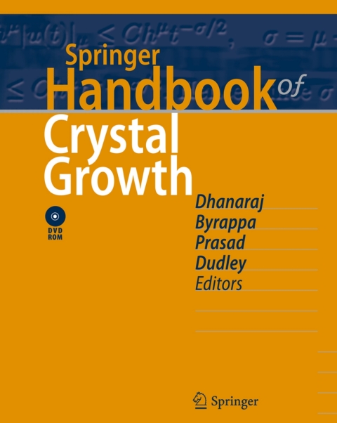 Cover image for book Springer Handbook of Crystal Growth