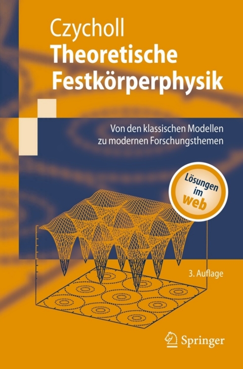Cover image for book Theoretische Festkörperphysik