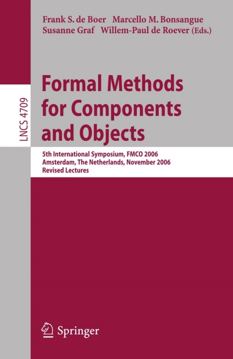 Formal Methods for Components and Objects 