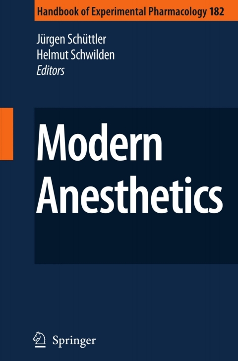 Cover image for book Modern Anesthetics