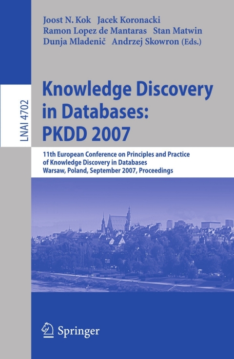 Cover image for book Knowledge Discovery in Databases: PKDD 2007