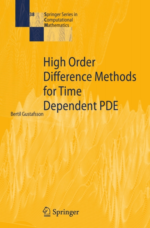 Cover image for book High Order Difference Methods for Time Dependent PDE