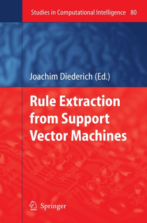 Cover image for book Rule Extraction from Support Vector Machines