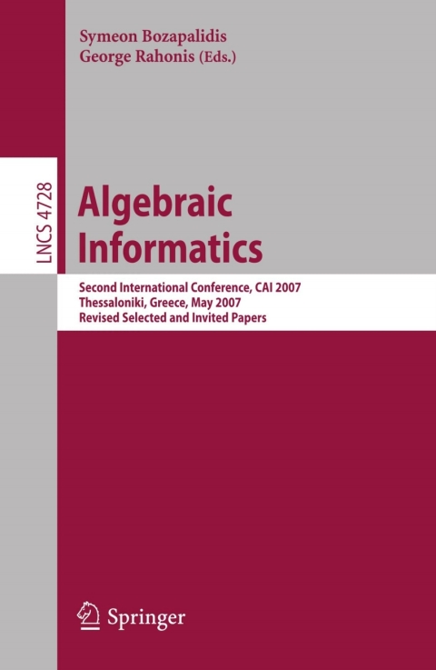 Cover image for book Algebraic Informatics