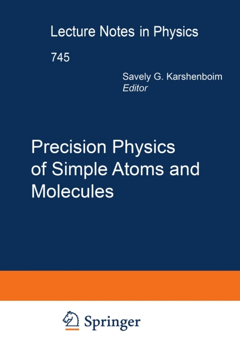 Cover image for book Precision Physics of Simple Atoms and Molecules