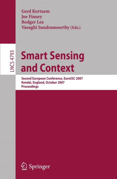 Cover image for book Smart Sensing and Context