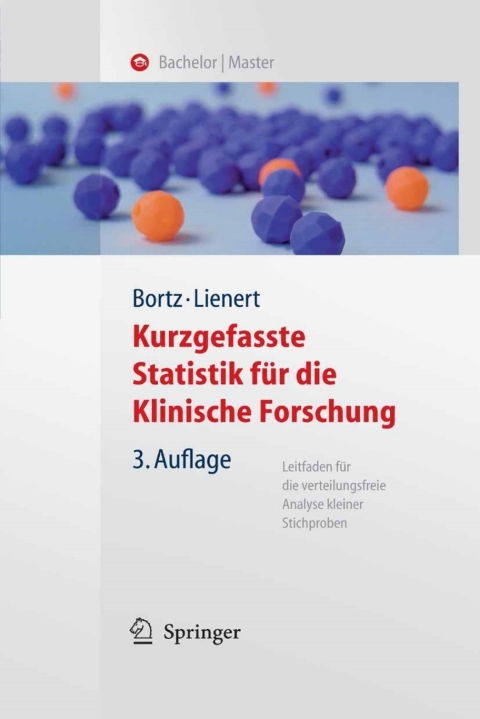 Cover image for book Kurzgefasste Statistik für die klinische Forschung