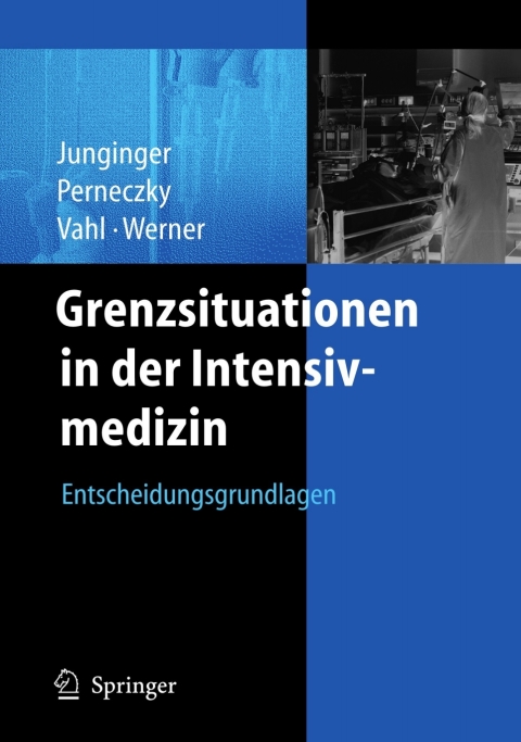 Cover image for book Grenzsituationen in der Intensivmedizin