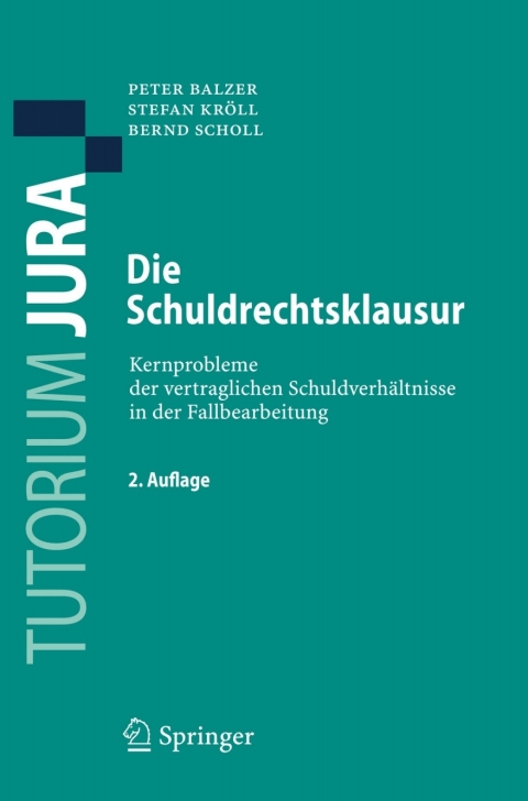 Cover image for book Die Schuldrechtsklausur
