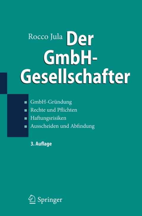 Cover image for book Der GmbH-Gesellschafter