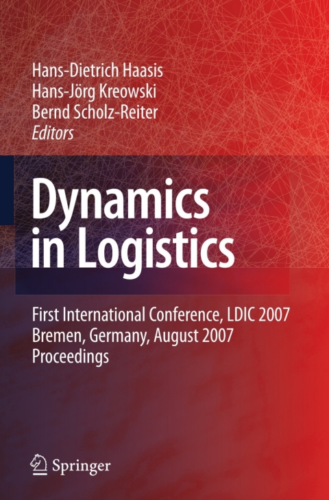 Cover image for book Dynamics in Logistics