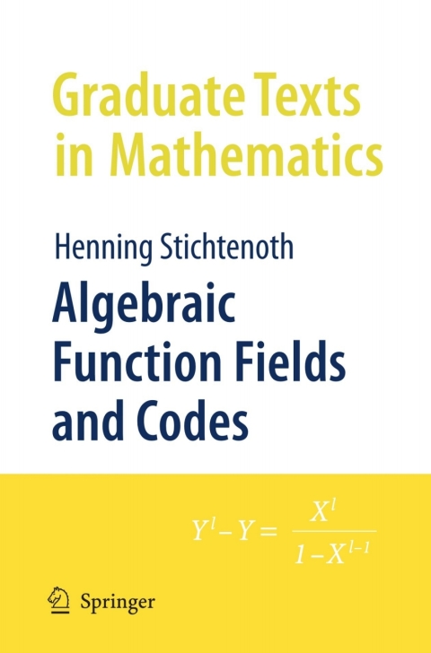Cover image for book Algebraic Function Fields and Codes