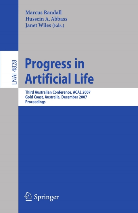 Cover image for book Progress in Artificial Life