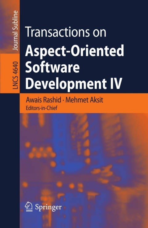 Cover image for book Transactions on Aspect-Oriented Software Development IV