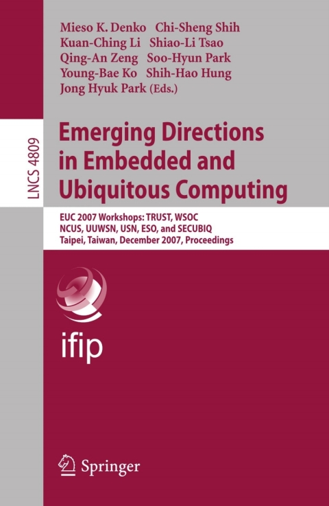 Cover image for book Emerging Directions in Embedded and Ubiquitous Computing