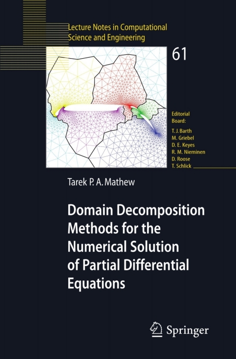 Cover image for book Domain Decomposition Methods for the Numerical Solution of Partial Differential Equations