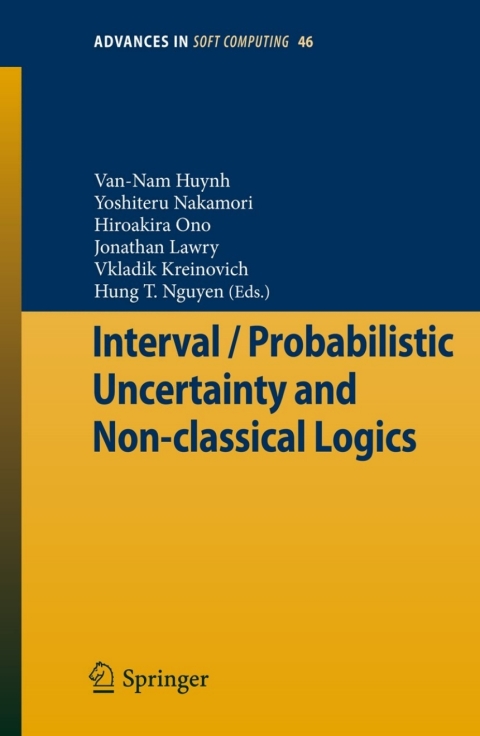 Cover image for book Interval / Probabilistic Uncertainty and Non-classical Logics