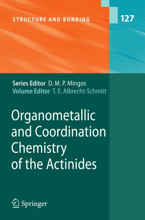 Cover image for book Organometallic and Coordination Chemistry of the Actinides