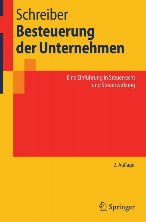 Cover image for book Besteuerung der Unternehmen