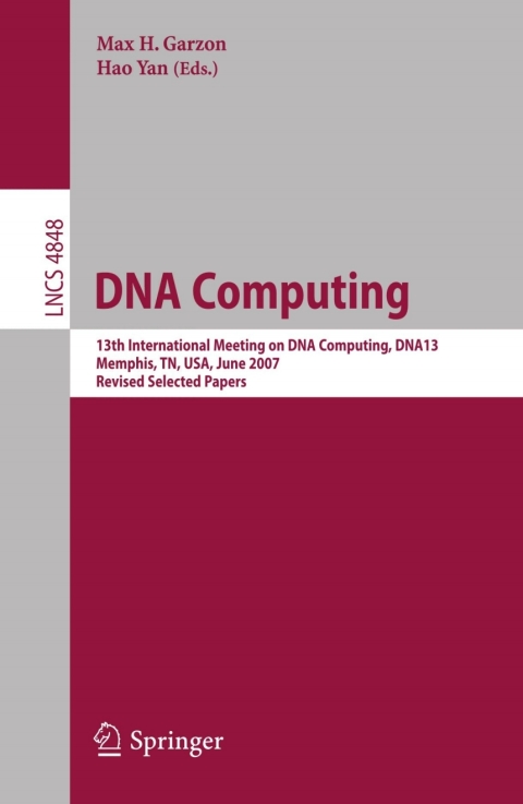 Cover image for book DNA Computing
