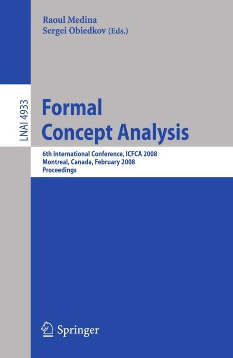 Cover image for book Formal Concept Analysis
