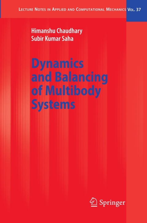 Cover image for book Dynamics and Balancing of Multibody Systems
