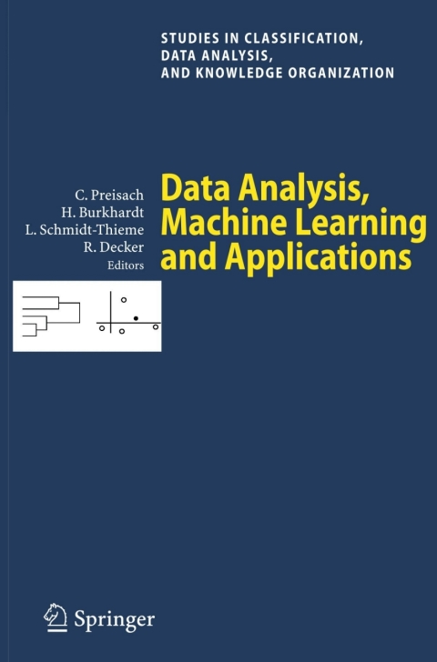 Cover image for book Data Analysis, Machine Learning and Applications