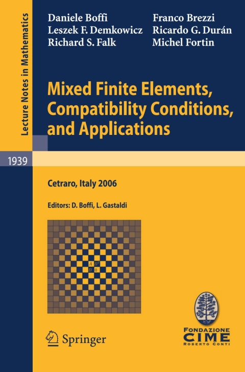Cover image for book Mixed Finite Elements, Compatibility Conditions, and Applications