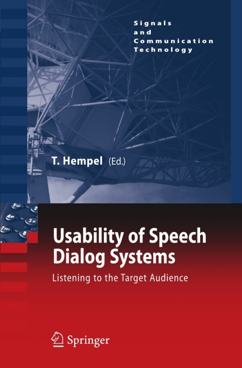 Cover image for book Usability of Speech Dialog Systems