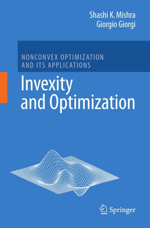 Cover image for book Invexity and Optimization