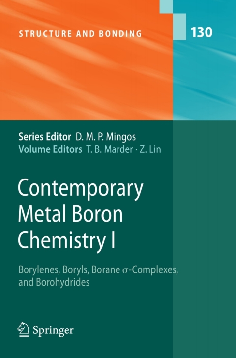 Cover image for book Contemporary Metal Boron Chemistry I